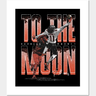 Darnell Mooney Chicago To The Moon Posters and Art